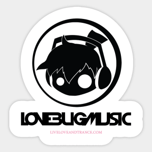 Love Bug Music Sticker